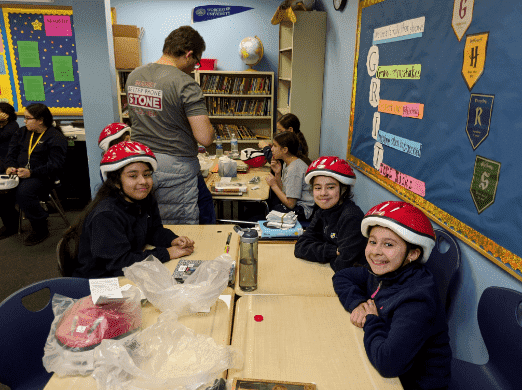 Kids that received helmets from Jason Stone Injury Lawyers