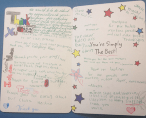 Thank you card