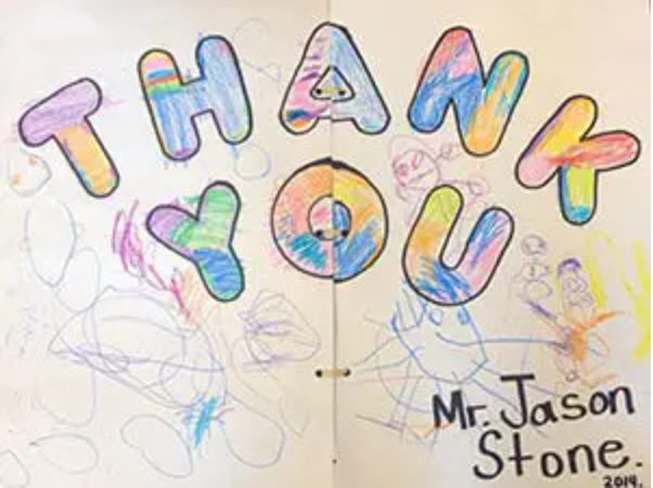 Thank you note to Jason Stone Lawyer